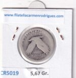 CR5019 MONEDA ESTADOS UNIDOS 1/4 DÓLAR 1918-1930 PLATA - Imagen 2
