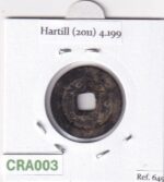 CRA003 MONEDA SAMURAI 1 MON KANEI TSUHO OSAKA 1741 - Imagen 2