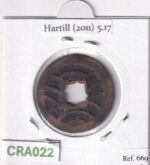 CRA022 MONEDA SAMURAI 4 MON BUNKYU EIHO 11 OLAS ASAKUSA  1863-1868 - Imagen 2