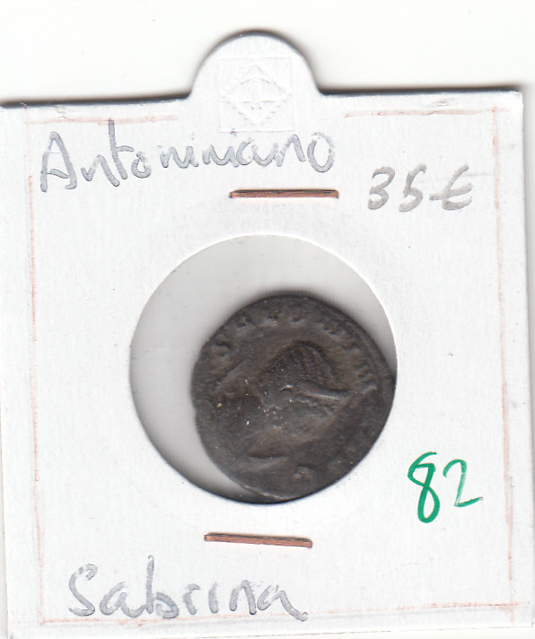 CRBAN082 CRBAN082 MONEDA ROMANA BAJO IMPERIO ANTONIANO SABRINA MBC- 35 - Imagen 1