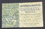 CRBL0663 BILLETE ESPAÑA LOCAL BARCELONA 50 CENTIMOS 1937 BC