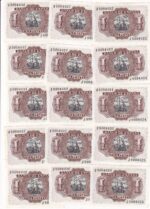 CRBS3810  LOTE 15 BILLETES ESPAÑA CORRELATIVOS 1 PESETA 1953 SERIE J SIN CIRCULAR - Imagen 2