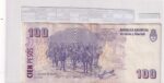CRBX3265 BILLETE ARGENTINA 100 PESOS MBC - Imagen 2