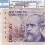 CRBX3266 BILLETE ARGENTINA 100 PESOS BC