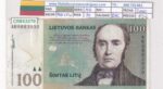 CRBX3279 BILLETE LITUANIA 100 LITU 2000 SERIE AB P-70 EBC