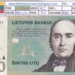 CRBX3280 BILLETE LITUANIA 100 LITU 2000 SERIE AC P-70 EBC