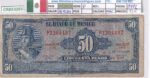 CRBX3283 BILLETE MEXICO 50 PESOS 1972 SERIE P MBC