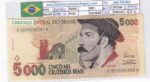 CRBX3323 BILLETE BRASIL 5000 CRUZEIROS 1993 SIN CIRCULAR