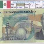 CRBX3337 BILLETE MEXICO 10000 PESOS 1985 SERIE KV S/C-