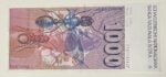 CRBX3342 BILLETE SUIZA 1000 FRANCOS 1977 SERIE G P-59B EBC+ - Imagen 2