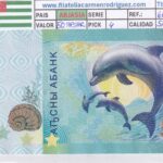 CRBX3346 BILLETE ABJASIA 50 APSAR 2025 P-4 SIN CIRCULAR