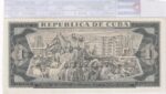 CRBX3353 BILLETE CUBA 1 PESO 1970 SPECIMEN SERIE P SC - Imagen 2