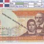 CRBX3367 BILLETE REPUBLICA DOMINICANA 100 PESOS 2010 SPECIMEN SC