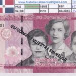 CRBX3370 BILLETE REPUBLICA DOMINICANA 200 PESOS 2014 SPECIMEN SC