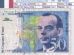 CRBX3384 BILLETE FRANCIA 50 FRANCOS 1997 SERIE N BC