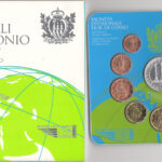 CRC0061 CARTERA EUROS SAN MARINO 2008 8 VALORES MAS MEDALLA