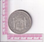 CRCAP298 MONEDA ESPAÑA AMADEO I 5 PESETAS 1871*75 SDN PLATA - Imagen 4