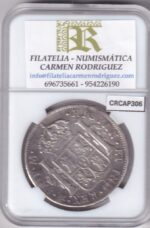 CRCAP306 MONEDA ESPAÑA CARLOS IV 8 REALES 1800 MEXICO FM PLATA - Imagen 2