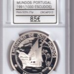 CRCAP312 MONEDA IBERO-AMERICA ENCUENTRO ENTRE 2 MUNDOS PORTUGAL 1000 ESCUDOS 1991