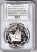 CRCAP312 MONEDA IBERO-AMERICA ENCUENTRO ENTRE 2 MUNDOS PORTUGAL 1000 ESCUDOS 1991