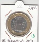 CREU0003 MONEDA ESLOVENIA 3 EUROS 2014 SIN CIRCULAR