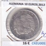 CREU0051 MONEDA ALEMANIA 10 EUROS 2012 F