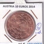 CREU0058 MONEDA AUSTRIA 10 EUROS 2014