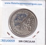 CREU0059 MONEDA BELGICA 5 EUROS 2015 - Imagen 2