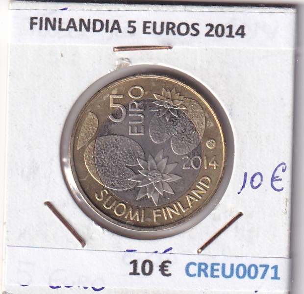 CREU0071 CREU0071 MONEDA FINLANDIA 5 EUROS 2014 - Imagen 1