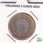CREU0075 MONEDA FINLANDIA 5 EUROS 2015