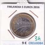 CREU0084 MONEDA FINLANDIA 5 EUROS 2016
