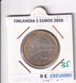 CREU0085 MONEDA FINLANDIA 5 EUROS 2016