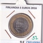 CREU0086 MONEDA FINLANDIA 5 EUROS 2016