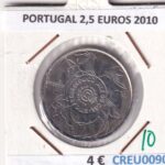 CREU0090 MONEDA PORTUGAL 2,5 EUROS 2010