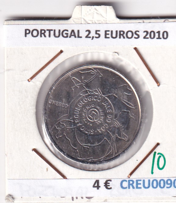 CREU0090 CREU0090 MONEDA PORTUGAL 2,5 EUROS 2010 - Imagen 1