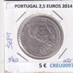 CREU0097 MONEDA PORTUGAL 2,5 EUROS 2014