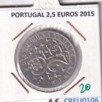 CREU0106 MONEDA PORTUGAL 2,5 EUROS 2015
