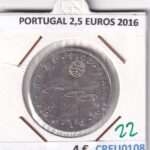 CREU0108 MONEDA PORTUGAL 2,5 EUROS 2016