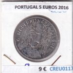 CREU0117 MONEDA PORTUGAL 5 EUROS 2016