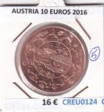 CREU0124 MONEDA AUSTRIA 10 EUROS 2016