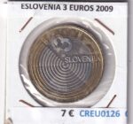 CREU0126 MONEDA ESLOVENIA 3 EUROS 2009