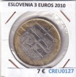 CREU0127 MONEDA ESLOVENIA 3 EUROS 2010