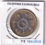 CREU0132 MONEDA ESLOVENIA 3 EUROS 2012