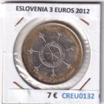 CREU0132 MONEDA ESLOVENIA 3 EUROS 2012