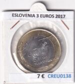 CREU0138 MONEDA ESLOVENIA 3 EUROS 2017
