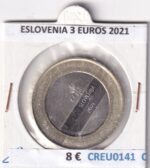 CREU0141 MONEDA ESLOVENIA 3 EUROS 2021