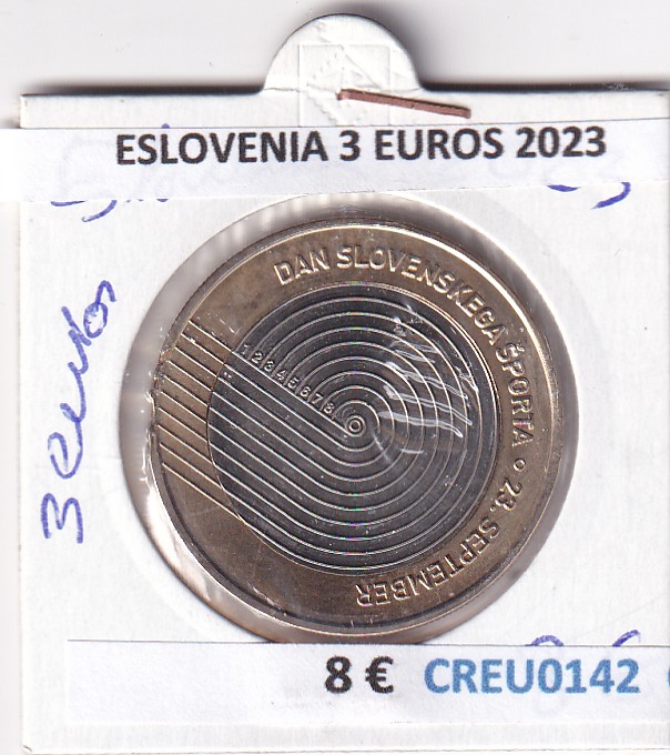 CREU0142 CREU0142 MONEDA ESLOVENIA 3 EUROS 2023 - Imagen 1