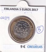 CREU0145 MONEDA FINLANDIA 5 EUROS 2017 S/C