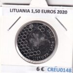 CREU0148 MONEDA LITUANIA 1,50 EUROS 2020