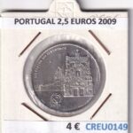 CREU0149 MONEDA PORTUGAL 2,5 EUROS 2009